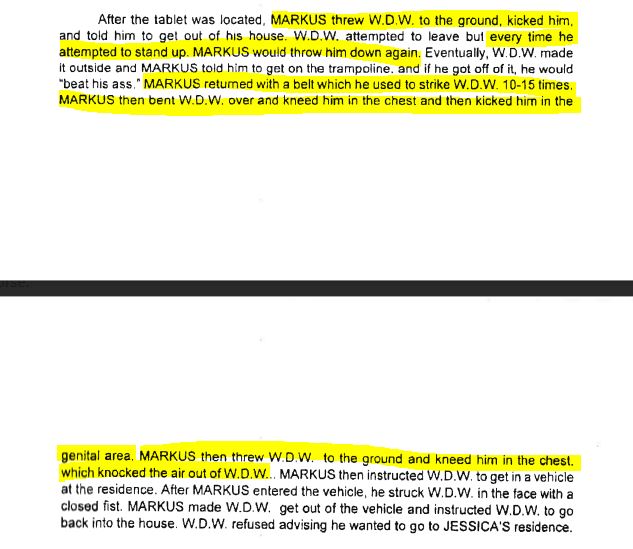 Excerpt 1 of OSBI Affidavit